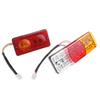 Universal Car With Turn Signal Reverse Brake Warning Tail Light Stop Signal Lamps 200*70Mm 3 Color Led Rear Spoiler Light