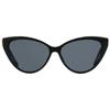 Women S Cat Eye SunglaSSeS Val 807ir Black Gold 57mm 807ir