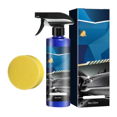 Автомобильный Очиститель Салона 120 мл Авто Очищающий Спрей Автомобильный Очиститель Мягкий Внутри Авто Блеск Авто Детейлинг Жидкость