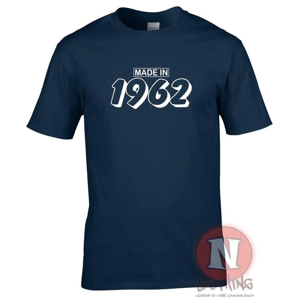 Made In 1962 TShirt Birthday Celebration Present Gift Funny Party Teeshirt