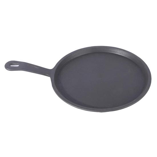 Arth 11-Inch Cast Iron Dosa/Chapatti Tawa with Handle, Pre-Seasoned