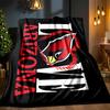 Arizona Cardinals Logo Blanket Outdoor Flannel Blanket for Camping, Hiking, Garden Parties, Picnic Essentials,gift for family and friends