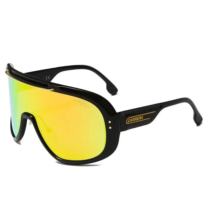 Солнцезащитные очки Carrera Мужские Женские Унисекс Тренды Дизайн Бренда Винтажные Ретро Для Активного Отдыха Спорта Вождения Очки с Большой Рамкой