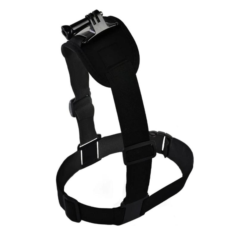 360 Degree Shoulder Strap Mount Harness for Go Pro Hero 11 10 9 8 7 6 5 4 Action Camera Chest Shoulder Mount Belt Strap