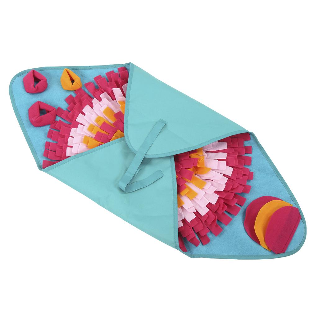 Pet Sniffing Pad Dog Sniffing Training Blanket Encourages Natural Foraging Skills for Indoor Outdoor Activities