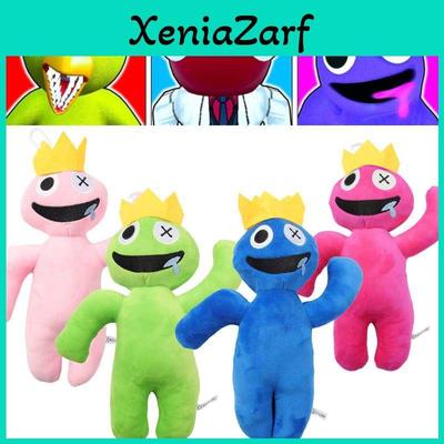 Очаровательные плюшевые игрушки Roblox Rainbow Friends, мультяшная мягкая кукла, детский рождественский подарок