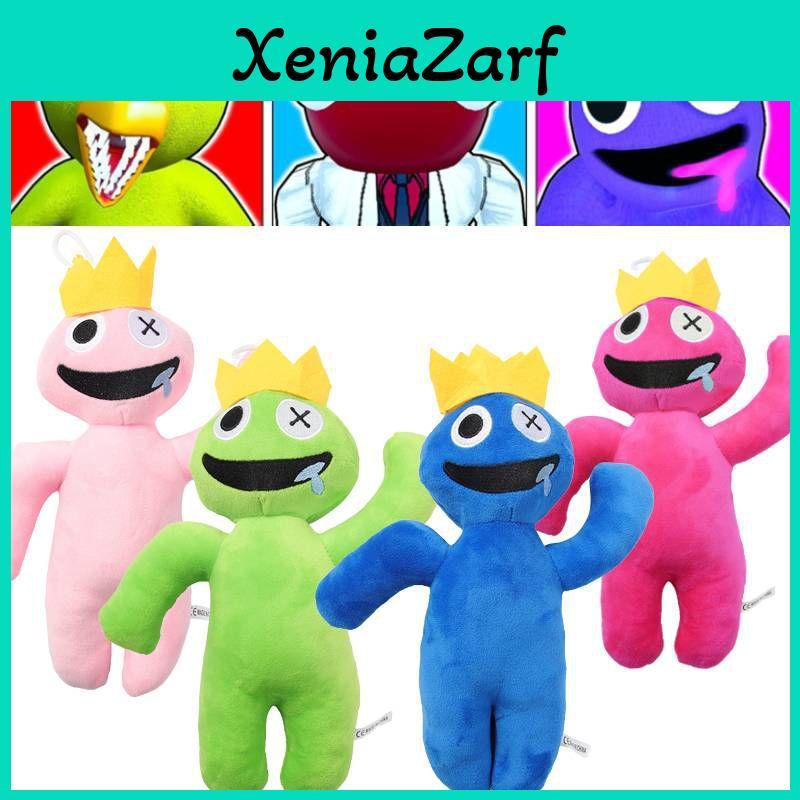 Очаровательные плюшевые игрушки Roblox Rainbow Friends, мультяшная мягкая кукла, детский рождественский подарок