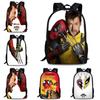 Deadpool And Wolverine Backpack Durable Oxford Fabric 15-inch Student Bag
