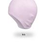Silicone Swimming Cap With Ear Protection Unisex Adult Pool Solid Color Comfort Fit