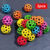 2pcs Jump Ball Soft Pu Foam Toys Anti-stress Moon Shape Porous Bouncy Space Balls High Bouncing Moon Anti-Stress Kids Adults