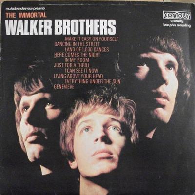 LP Пластинка WALKER BROTHERS - The Immortal Walker Brothers 6870564 Contour Italy Рок Б/У