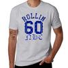 Rollin 60 NHC Neighborhood Crips Blue Bandana T-Shirt basketball graphic tees blue archive mens plain t shirts