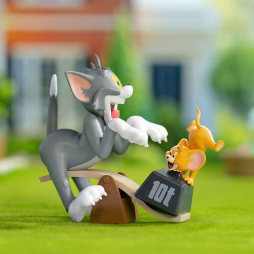 52TOYS BLINDBOX X TOM and JERRY Tom and Jerry "BRAWLS BANG" Series Blind Box Trading Figure, Collectible Figure, Painted, Gachapon, Desktop Decoration