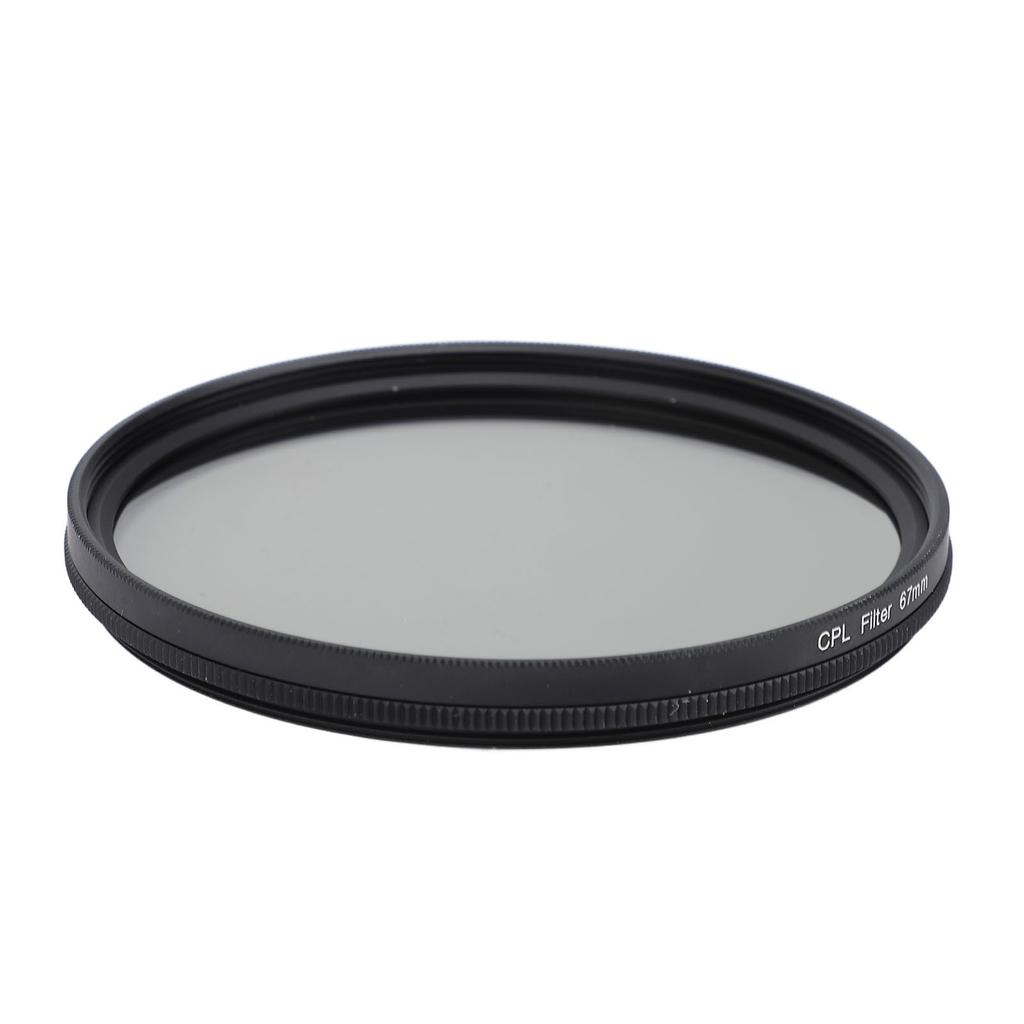 Camera CPL Filter Aluminum Alloy Optical Glass Double Sided Multi Layer Coating Slim Frame 67MM CPL 
