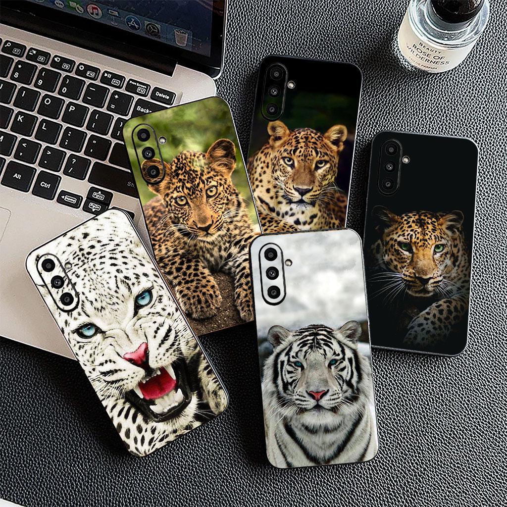 Leopard Animal Casing Phone Cover for Xiaomi Poco C75 C65 C71 C85 X7 X6 X5 M6 M7 F7 F8 Ultra F6 Pro Soft Case