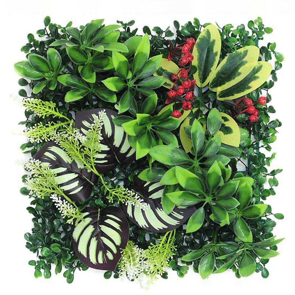 Сделай сам Искусственное Растение Стеновая Панель Вечная Жизнь Прочный Искусственный Эвкалипт Ковер Зеленый Реалистичный Искусственная Зеленая Трава Коврик Свадьба