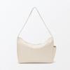 MUJI Square Shoulder Bag Made with Plant-Based Materials, Unisex, Adult, EFD02A4A, Off-White