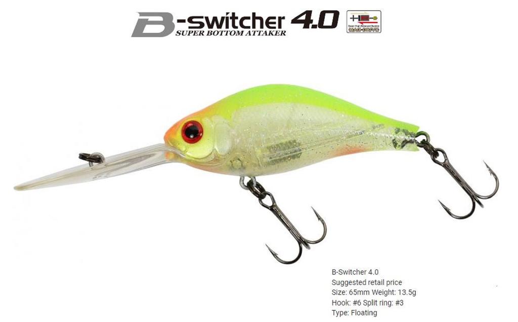 ZipBaits B Switcher 4.0 Rattler 65 мм плавающая приманка 050 (1026)
