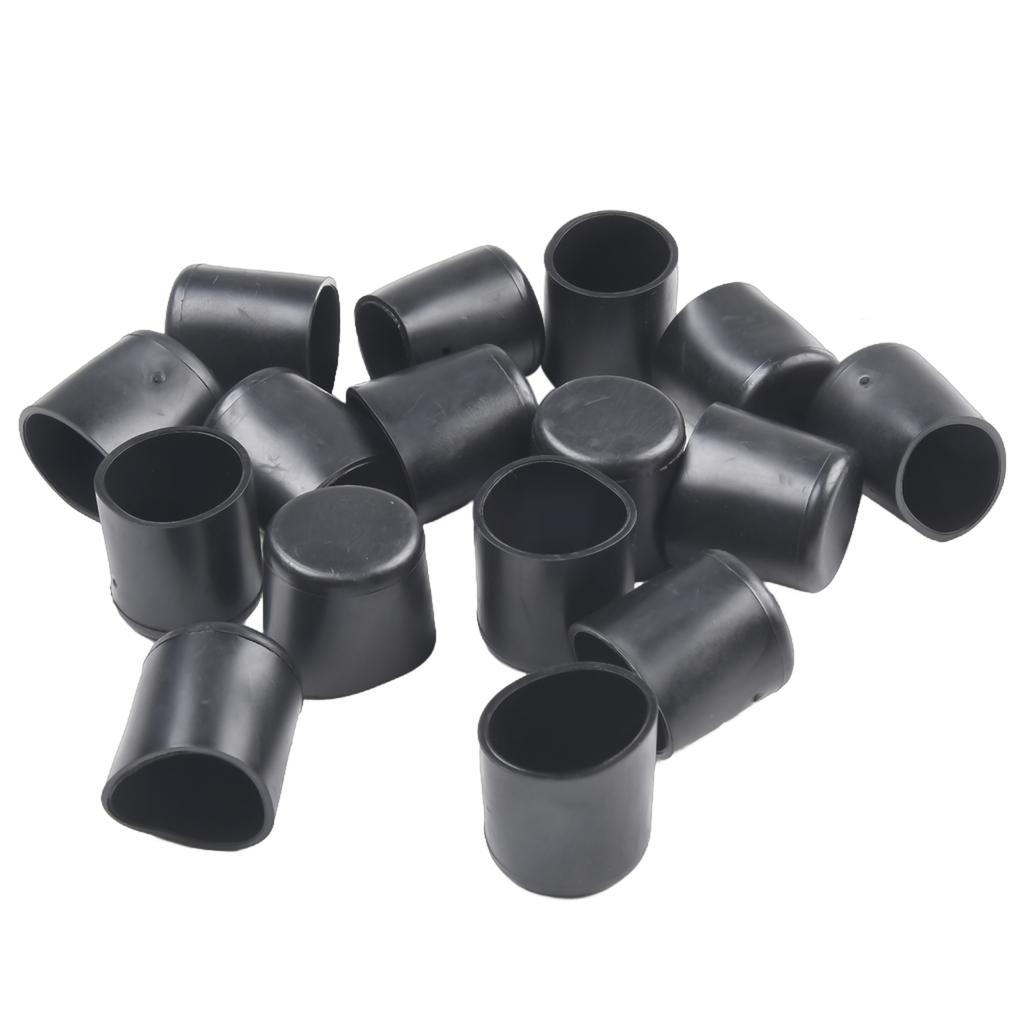 16mm/19mm/25mm/30mm Chair Leg Cap Bottom Chair Leg Cap Feet Protector Pad Furniture Round Rubber Table Covers High Quality