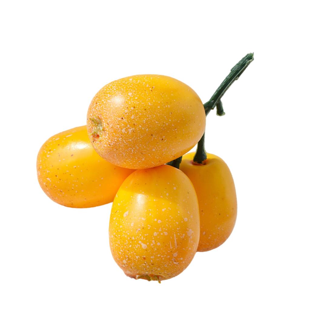 Модель искусственного фрукта Имитация модели плода мушмулы Для демонстрации на кухне и обеденном столе