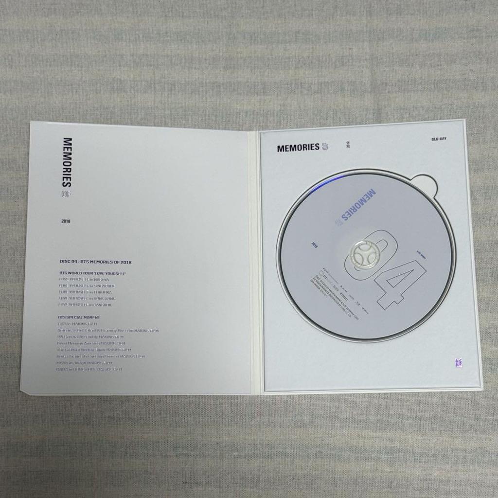 [USED] BTS MEMORIES OF 2018 Blu-ray