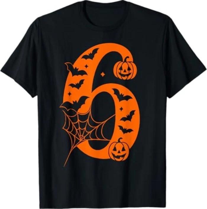Women Men Couple Halloween Costume 6 7 Rizz Six Seven Meme T-Shirt
