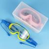 Anti-fog Diving Eyewear Large Frame Water Racing Glasses Swim Training Glasses  Water Sports