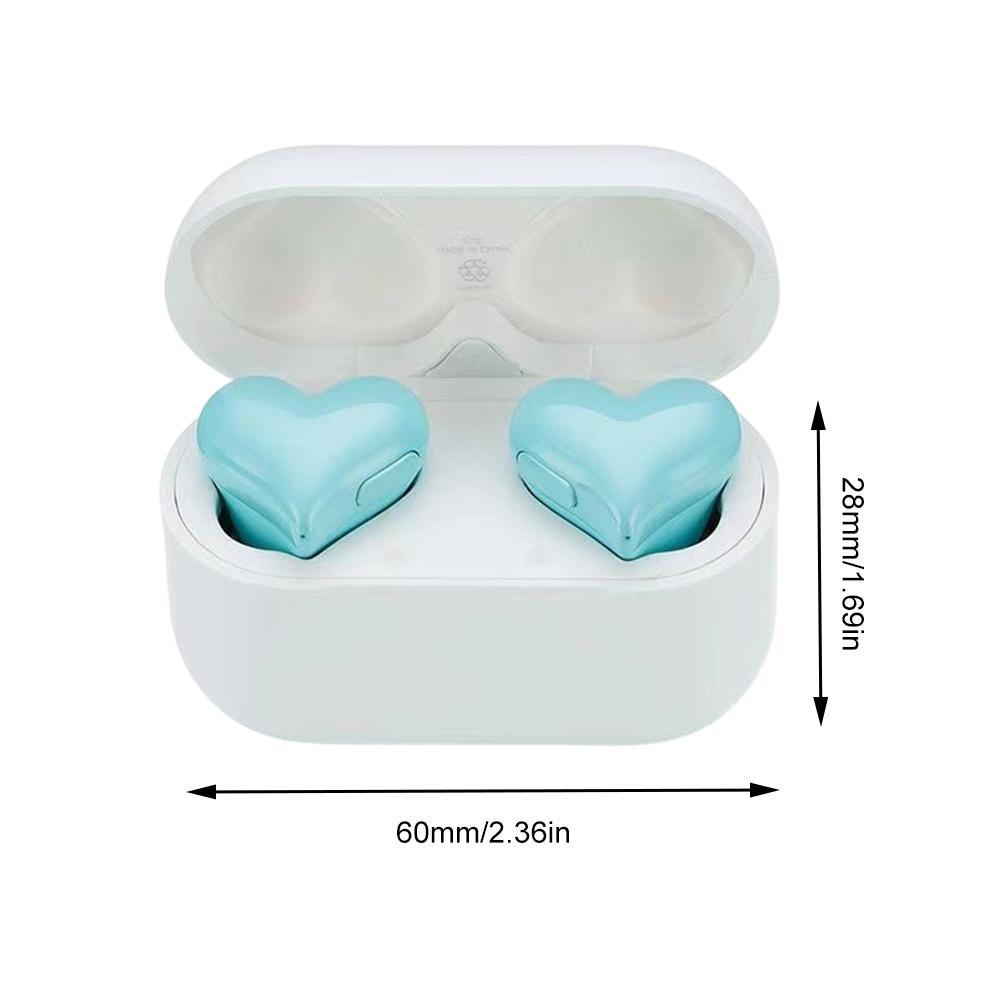 Беспроводные наушники Heartbuds, игровые наушники с поддержкой Bluetooth, шумоподавлением для девушек-студенток и женщин