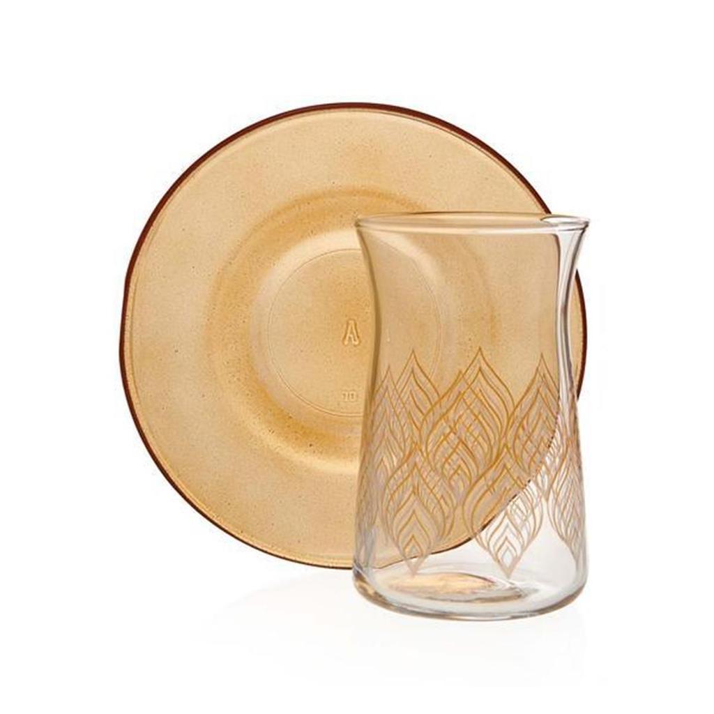 Чайный сервиз «Лавовый лист» из 12 предметов