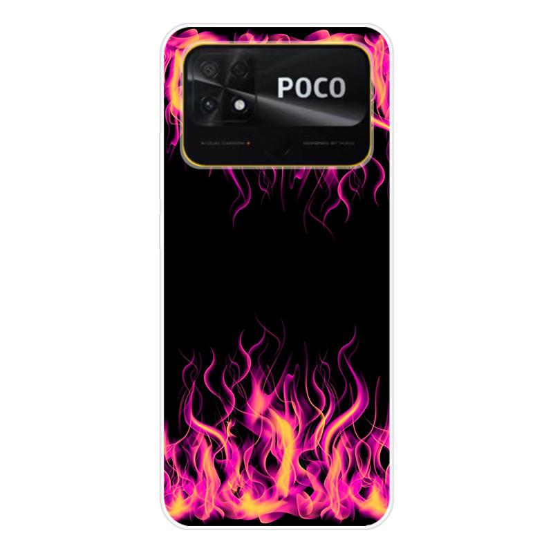 Для Xiaomi Poco C40 C 40 Чехол Мягкая силиконовая задняя крышка Мультяшный чехол для телефона Разнообразие