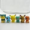 6Pcs  Figurine Pikachu Charmander Squirtle Animation Model Toys Collectible For Young Boys Girls Kids Small Statue Action Figure Toy