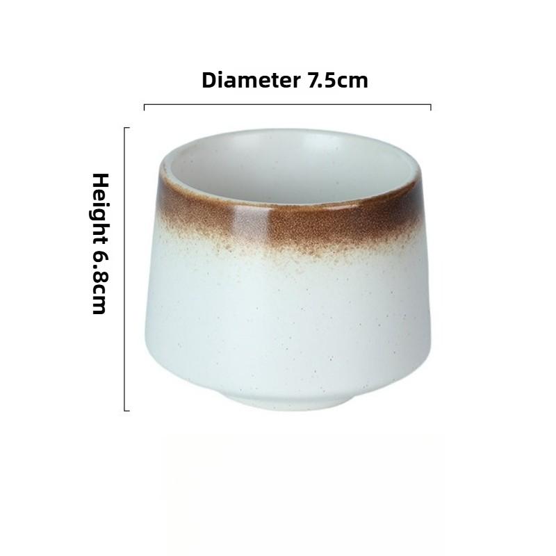 Керамическая чашка для кофе в японском стиле, кружка для вина, кружки для воды, подарочные кружки оптом 200 мл, фарфоровые персональные одинарные керамические чашки для чая