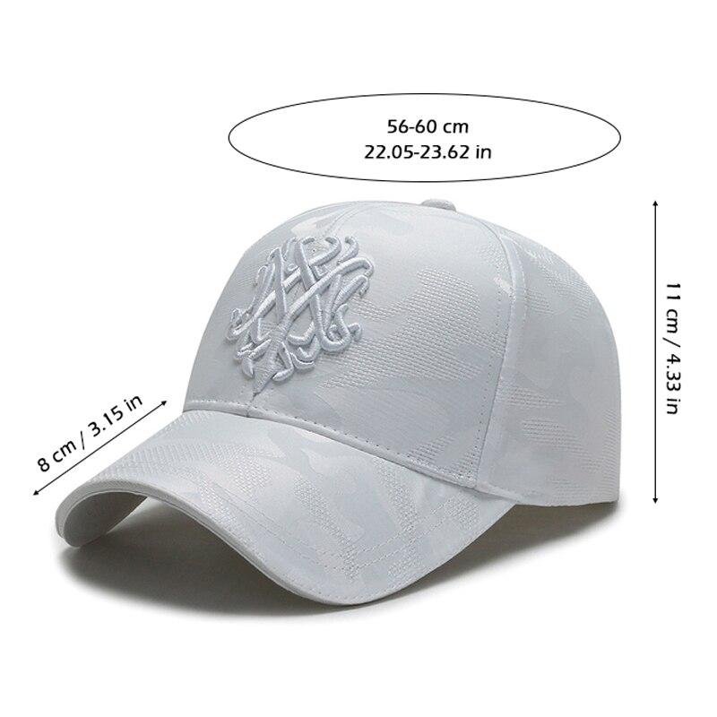 Повседневная бейсболка унисекс, спортивная белая кепка с защелкой на спине, мягкая хлопковая летняя уличная кепка с вышивкой, кепки для мужчин, шляпа дальнобойщика