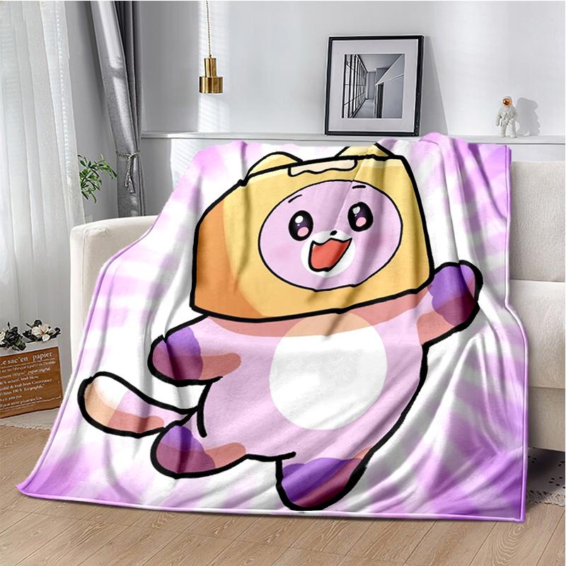 29 Стилей Новый Мультяшный Плед Lankybox Boxy Foxy Rocky, Мягкий Плед для Дома Спальни Кровати Дивана Путешествий Пикника, Подарок Ребенку
