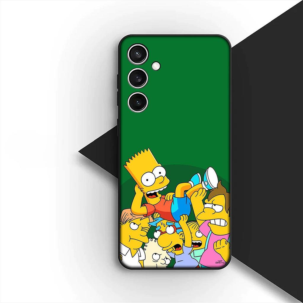 Soft Cover for Apple iPhone 17 Pro XS Max Air 6 7 8 Plus 5 + SE 2022 SE2 16E Casing Phone Case Barts Cartoon S-Simpsons