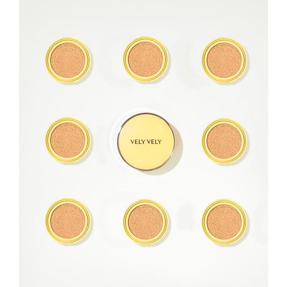 Тональный крем-кушон Velybly Aura Honey Glow 15 г + сменный блок 15 г, нет. 13 пар, 30 г, 1 шт.