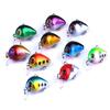 10Pcs 3cm 1.5g Mini Crankbait Minnow Fish Fishing Baits Hard Lure with Hook