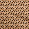 Cotton Flex Brown Fabric Geometric Triangle With Chevron Craft Projects Decor Fabric Printed By The Yard 40 Inch
