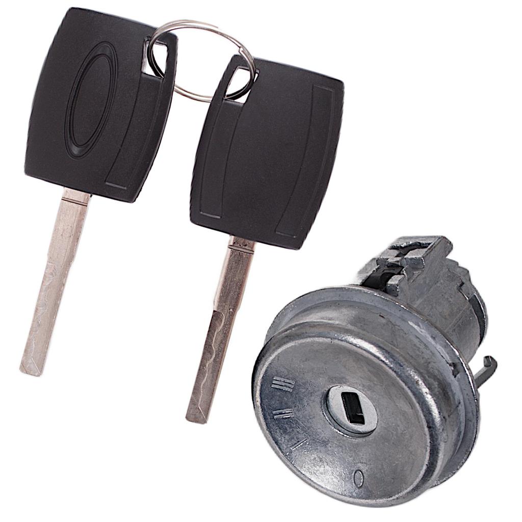 Ford Fiesta VI 11-19 Ignition Lock Cylinder & 2 Keys Set