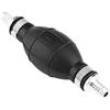 Fuel Hand Pump, Line Hand Primer Pump Bulb Type Rubber & Aluminum for All Fuels for Car Boat Marine Outboard Fuel Pump