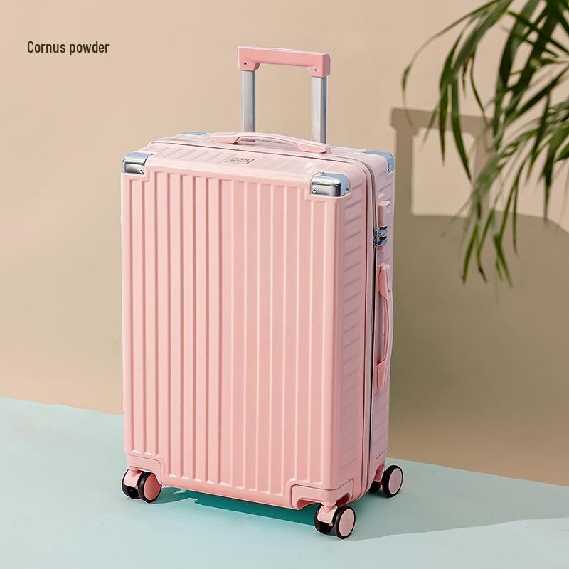 24-Inch Multifunctional Suitcase with Universal Wheels and New Lock System