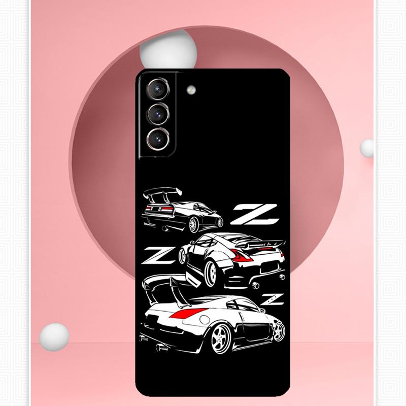 350Z Fairlady Case For Samsung Galaxy S24 S23 S22 Ultra Note 10 Plus Note 20 S9 S10 S20 S21 FE Back Cover