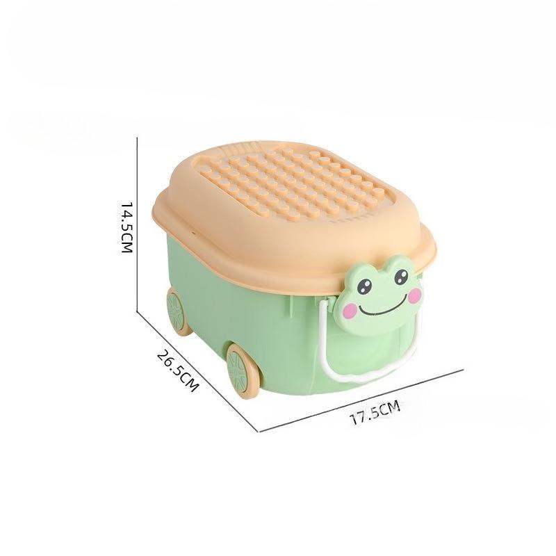 Cartoon Toy Storage Box Organizer for Child Home Snack Clothes Storage Box Large Capacity Multifunctional Plastic Storage Boxes