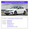 Для Kia Optima 4 JF K5 2016~2020 2017 Брызговики Брызговики Расширители крыльев Передний брызговик Крышка спойлера Автомобильные аксессуары