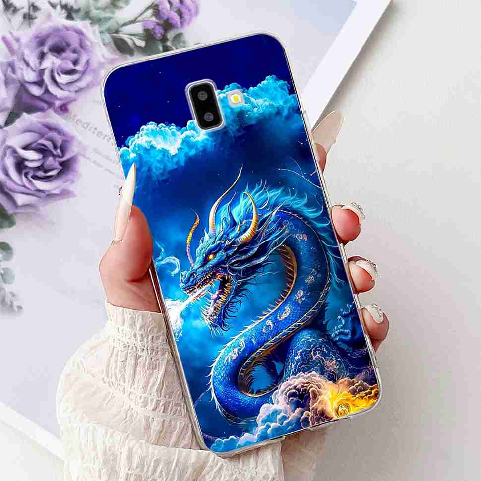 Чехол для Samsung Galaxy J6 Plus J610F J610G Популярный Расписной Чехол для Телефона Мягкие Силиконовые Чехлы Для Samsung J6 Plus GalaxyJ6+ Coque