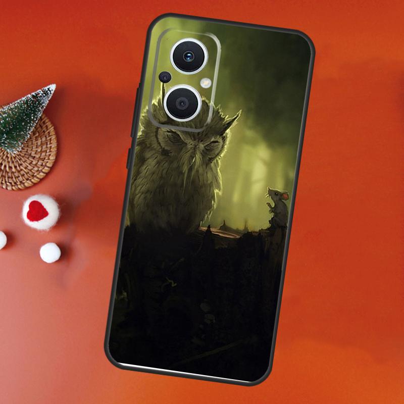Чехол с животным совой для OPPO Reno 10 8 7 4 5 6 Lite 2Z 4Z 5Z OPPO Find X5 X6 Pro X2 X3 Lite Neo Задняя крышка
