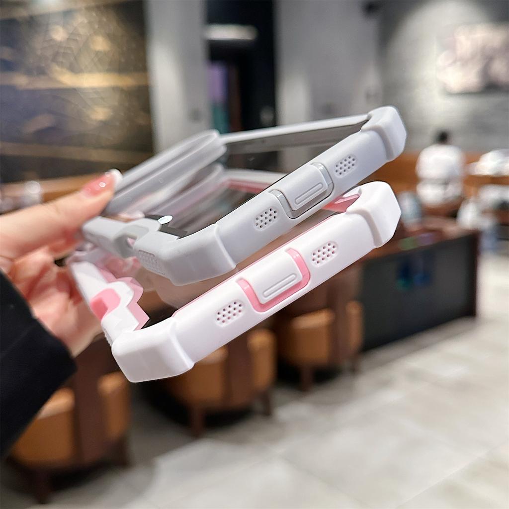 For iPhone 17 Air Case Clear Detachable 2 in 1 Shockproof TPU+PC Phone Back Cover