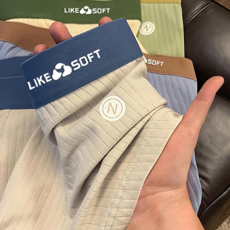 Men's Striped Boxer Shorts Underwear Sexy Underpants Man Homme U Convex Shorts Lingerie Boxershorts Panties