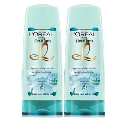 L'Oréal Увлажняющий и восстанавливающий кондиционер с гиалуроновой кислотой, дуэт