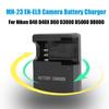 Stable Rechargeable LED Indicator Charging Dock Camera Battery Charger MH-23 EN-EL9 Power Adapter